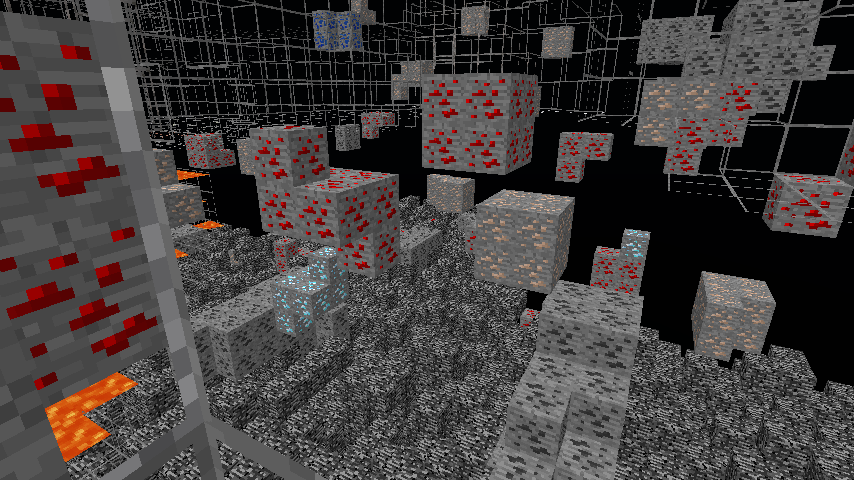 Xray Ultimate 21x themed Minecraft texture pack screenshot 2